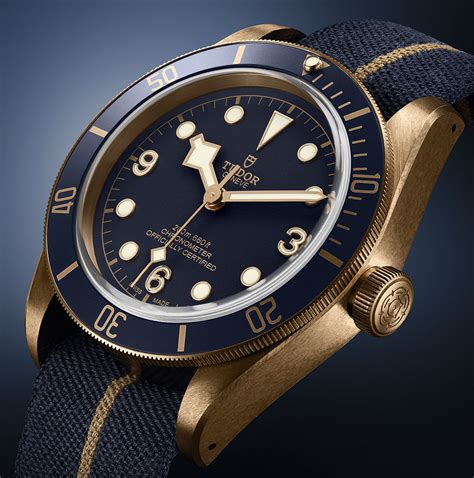 tudor black bay bronze blue replica